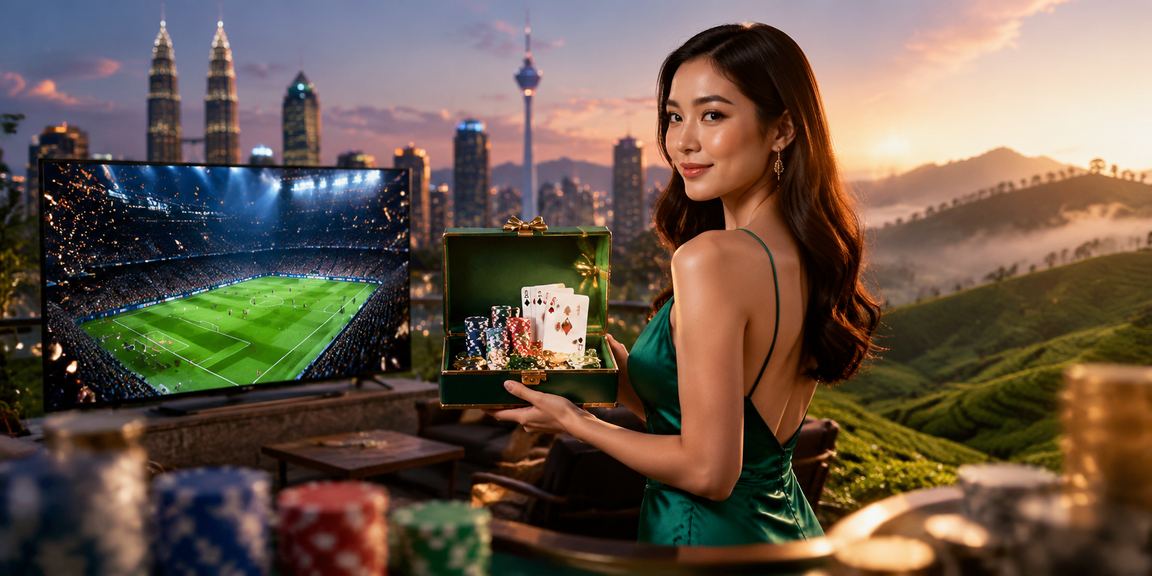Peminat bola sepak Malaysia bertaruh secara langsung